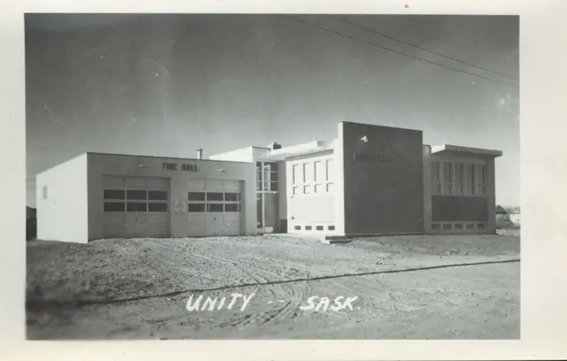 Fire hall and town office, Unity
